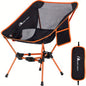 Ultralight 4th Generation Moon Lence Camping Chair - Compact, Foldable Aluminum Frame with Oxford Fabric for Hiking, Mountaineering, Beach