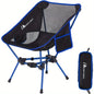 Ultralight 4th Generation Moon Lence Camping Chair - Compact, Foldable Aluminum Frame with Oxford Fabric for Hiking, Mountaineering, Beach