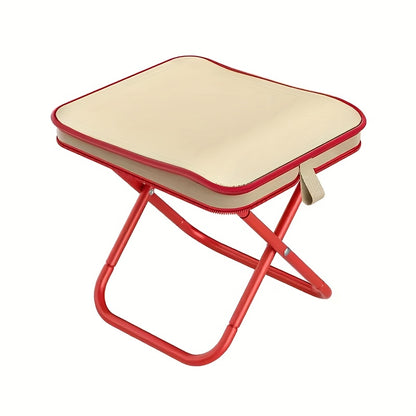 Portable Folding Stool Portable 1pc Folding Stool | Pen Bag Mini Hammock Multi-Function Handbag Chair for Outdoor Camping Fishing