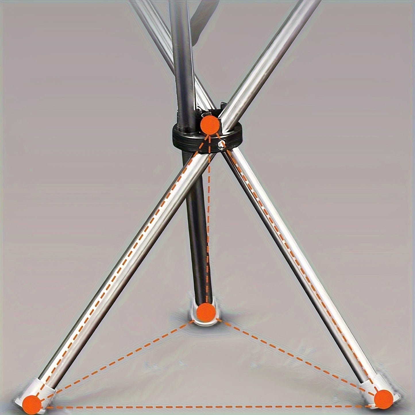 Lightweight Aluminum Folding Stick Chair - Square Outdoor Leisure Stool for Elderly & Hiking